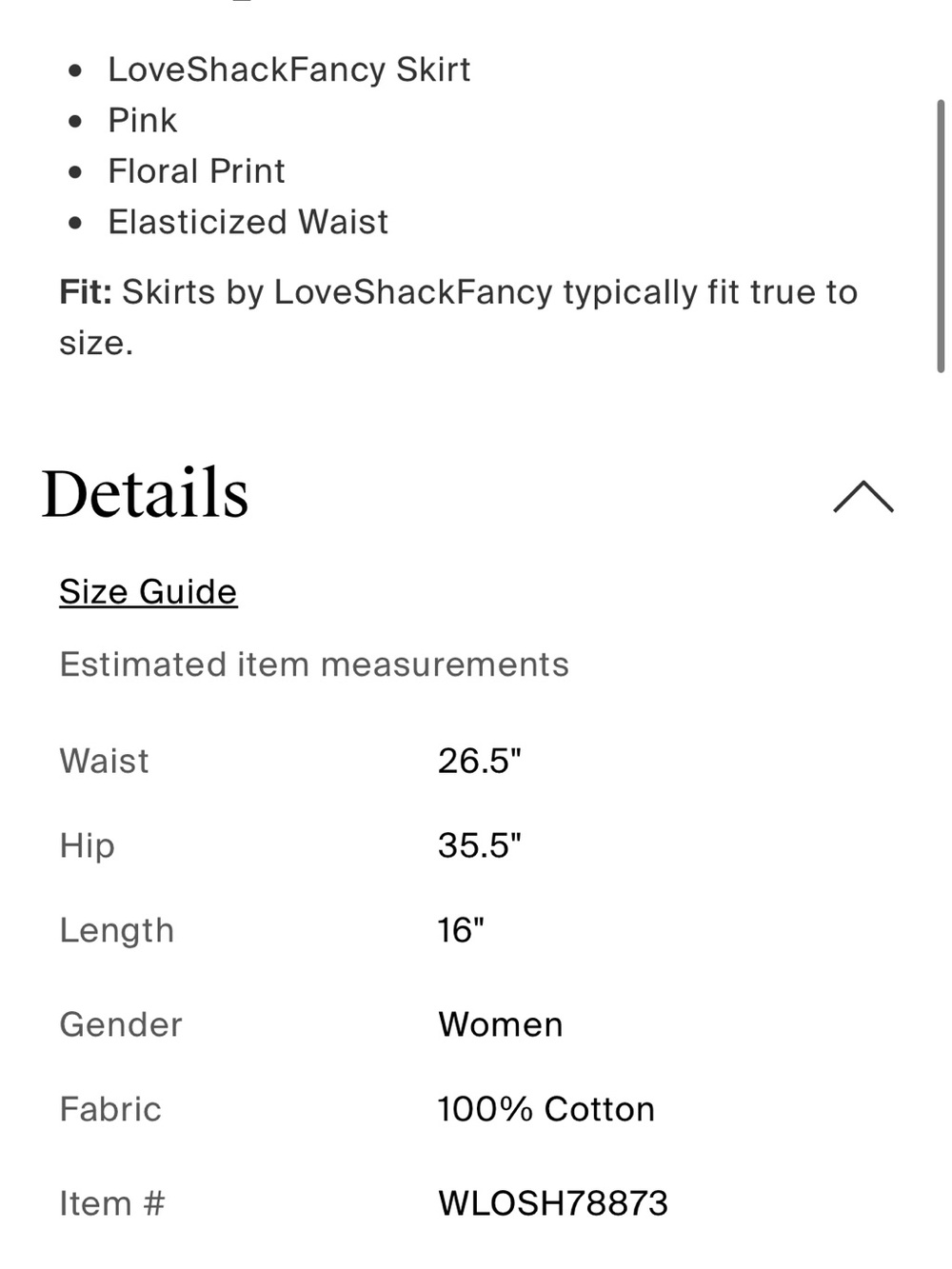 LoveShackFancy Floral Ruffle Mini Skirt - Picture 5 of 11